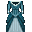 Vestido de Aguamarina (H/E/Eo)